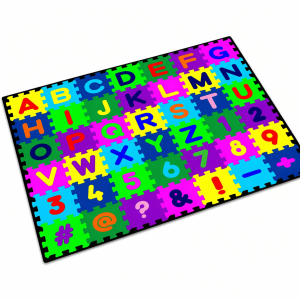 Tapis éducatif pour enfants ABC