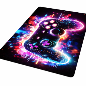 tapis de sol gamer coloré