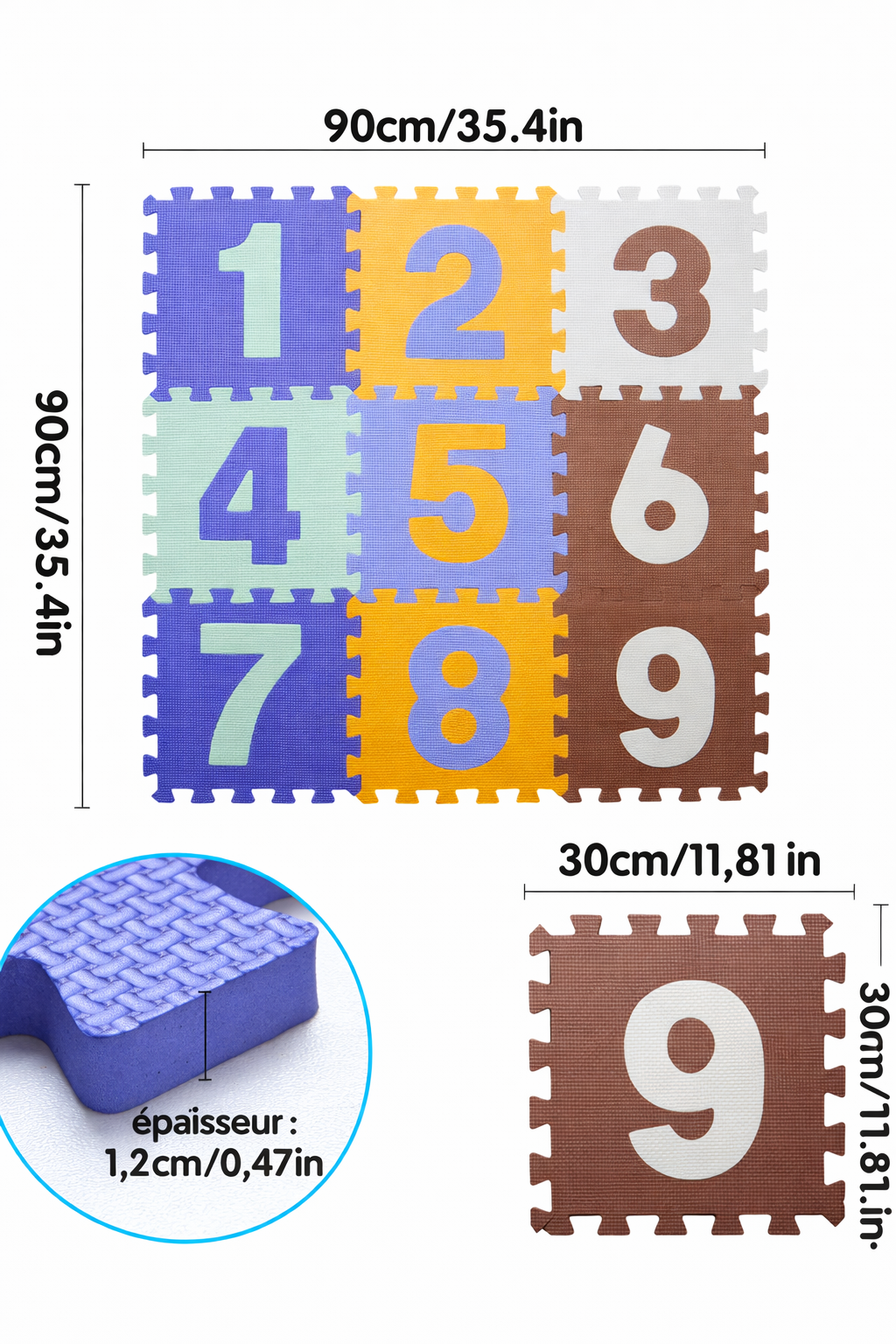 motifs colorés pour tapis
