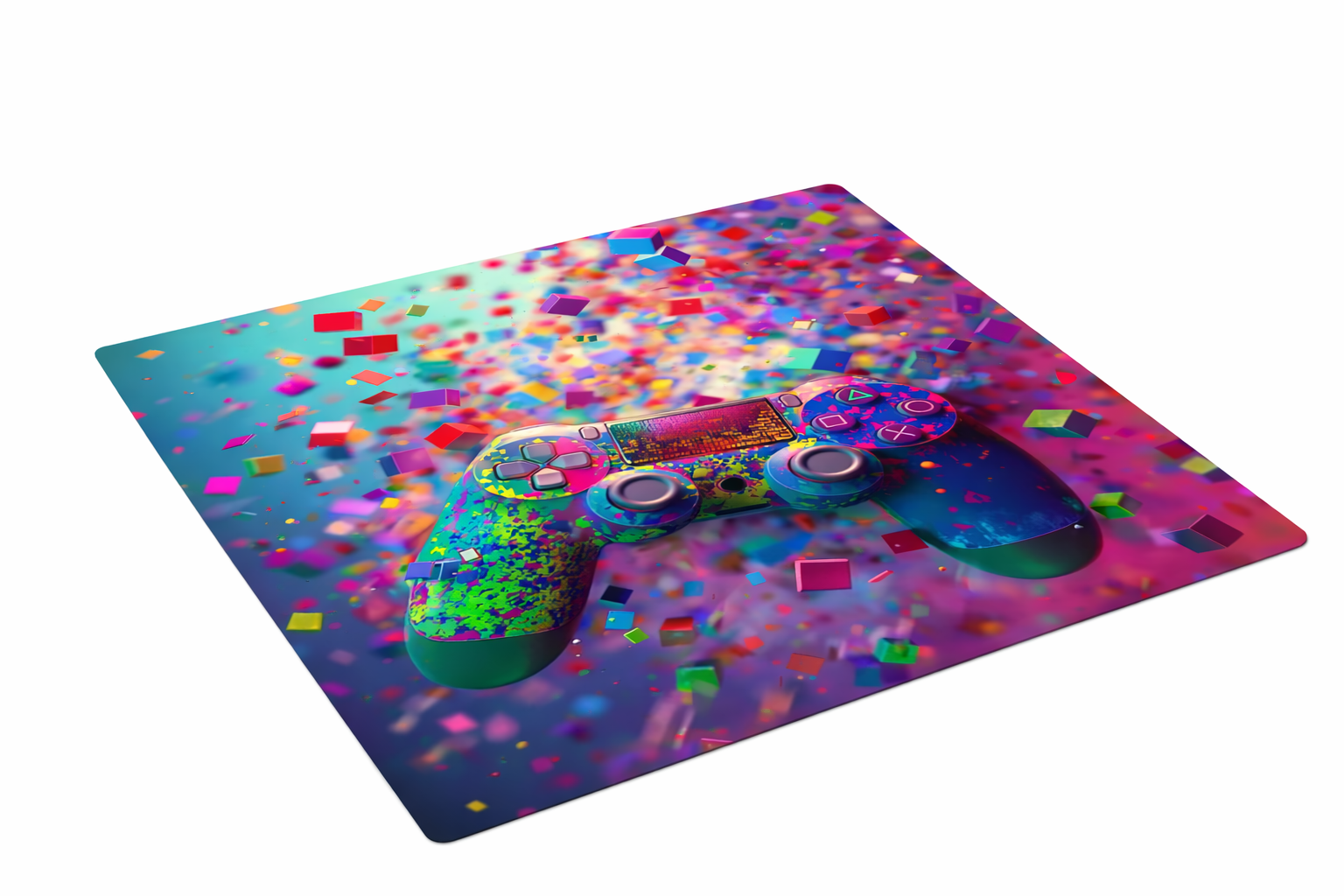 Tapis de sol jeu console design